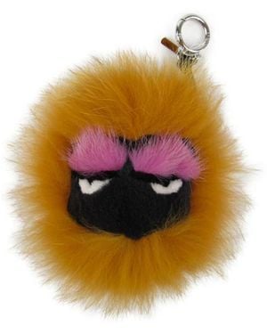 Fendi Keychain - Orange