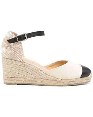 Castañer Coraline Canvas Espadrilles - Natural