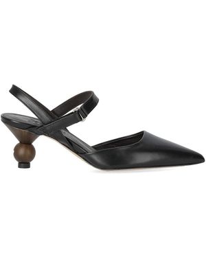 Weekend by Maxmara Palo Black Slingback Pump