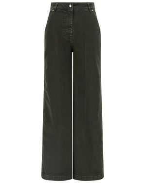 Nude Wide Leg Jeans - Green