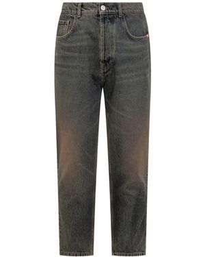 AMISH Straight Fit Jeans - Grey
