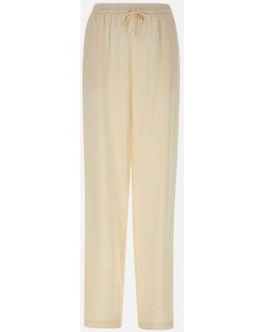 Elisabetta Franchi Pants - White