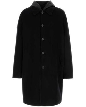 Prada Black Cashmere Coat