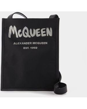 McQueen Graffiti Phone Sleeve - Black