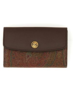 Etro "Arnica" Wallet - Brown