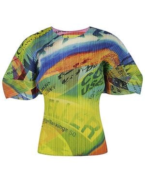 Pleats Please Issey Miyake Voyager Shirt - Green