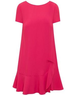 RED Valentino Red Dress With Neckline - Pink