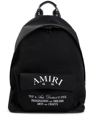 Amiri Backpacks - Black