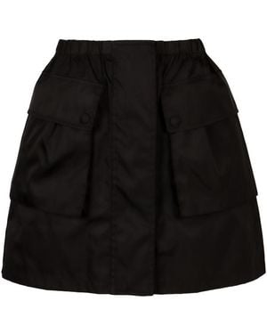 Prada Technical Fabric Skirt - Black
