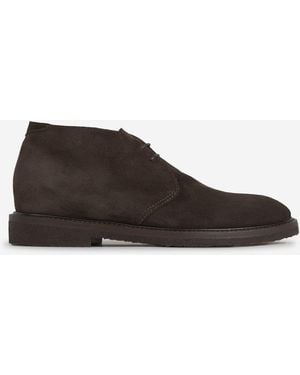 Henderson Safari Leather Boots - Brown