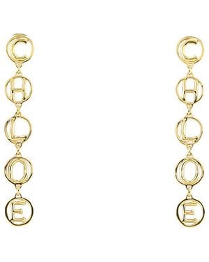Chloé Earrings - Metallic