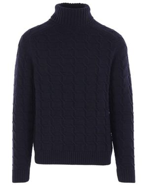 Zanone Sweaters - Blue
