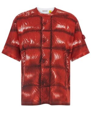 Moncler Genius T-shirt Moncler X Asap Rocky - Red