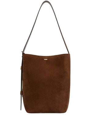 Max Mara Small Archetipo Bag With A Lightweight - Brown