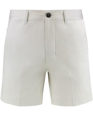Ami Paris Cotton Shorts - Grey