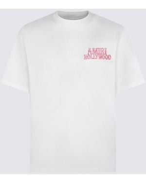 Amiri Ivory Cotton T-Shirt - White