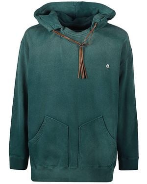 Children of the discordance Cotton Hoodie - Green