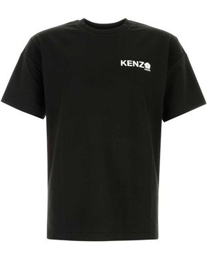 KENZO Cotton T-Shirt - Black