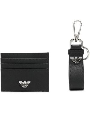 Emporio Armani Wallets - Black