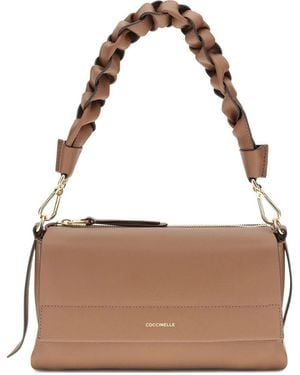 Coccinelle Boheme Grit Double Bags - Brown