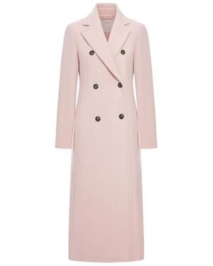 Sportmax "common" Classic Coat Clothing - Pink