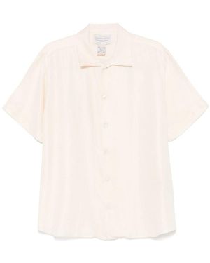 RANRA Sun Silk Ripstop Shirt - White