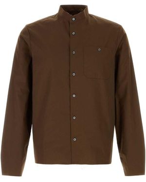 Prada Poplin Shirt - Brown