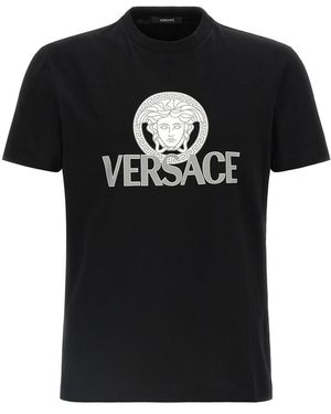Versace Short sleeve t-shirts for Men | Online Sale up to 39