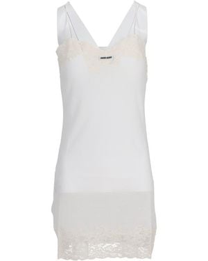 Miu Miu Jersey Costina+Pizzo - White