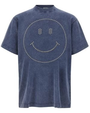 Moschino 'Smiley' T-Shirt - Blue