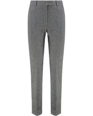 Max Mara Pantalone A Sigaretta - Grey
