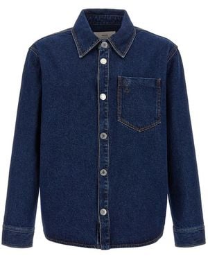 Ami Paris De Coeur' Shirt - Blue