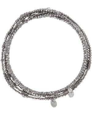 ブレスレット Brunello Cucinelli Bracelet Flower Sculptured bracelet for Woman in Lignite Grey