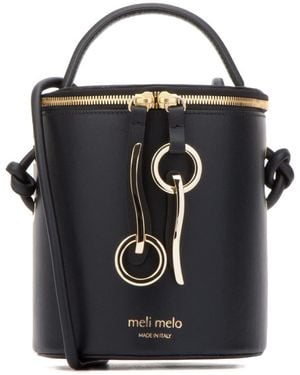 meli melo Handbags. - Black