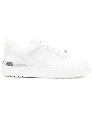 Versace Biggie Basket Sneakers - White
