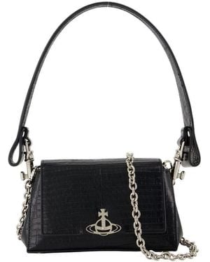 Vivienne Westwood Hazel Small Shoulder Bag - Black