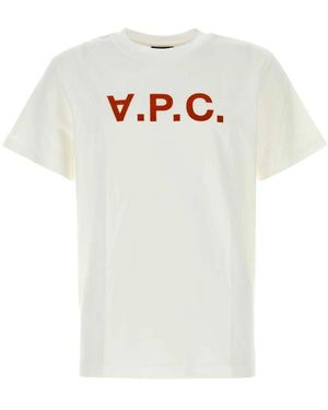 A.P.C. T-Shirts And Polos - White