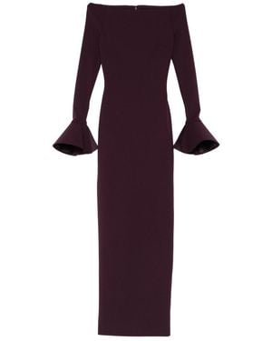 Solace London Anica Maxi Dress - Purple