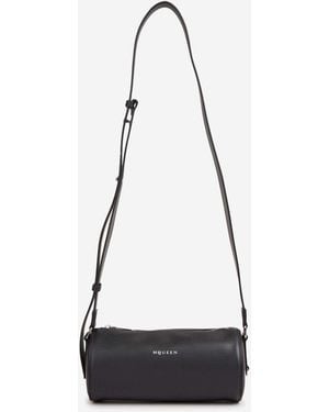McQueen Round Sport Crossbody - White