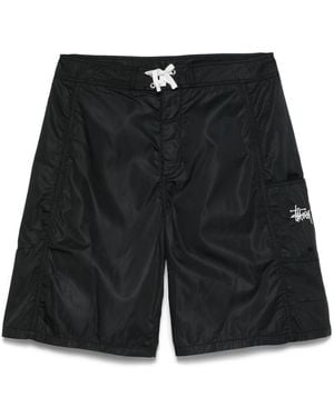 Stussy Logo Shorts - Black