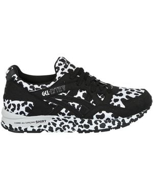 Comme des Garçons X Asics Black Gel-lyte Low-top Leopard Print Trainers