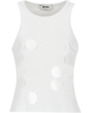 MSGM Top - White
