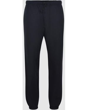 Y-3 Track Cotton Pants - Blue