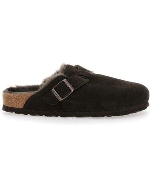 Birkenstock Boston Shearling - Black