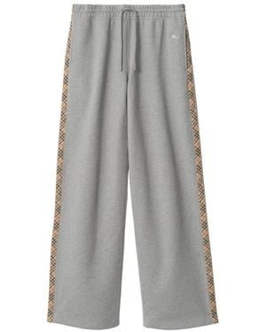 Burberry Cotton Sweatpants - Grey