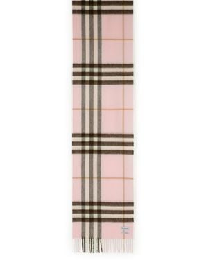 Burberry Cashmere Scarf - Pink