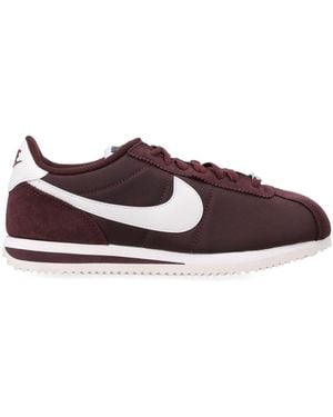 Nike Cortez With Suede Inserts - Brown