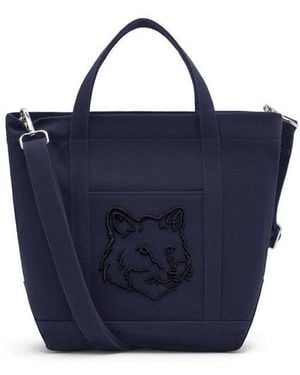Maison Kitsuné Handbag - Blue