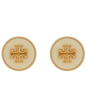 Tory Burch "Kira" Earrings - Natural