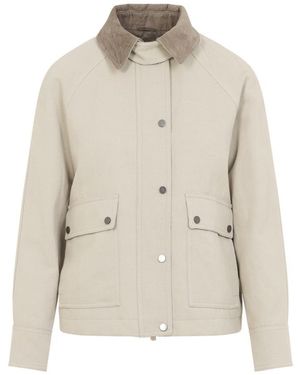 Brunello Cucinelli Coat - Natural